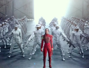 Katniss Everdeen semmi más, csupán egy forradalmi jelkép