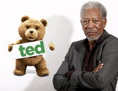 Morgan Freeman is a trágár mackó haverja lesz 