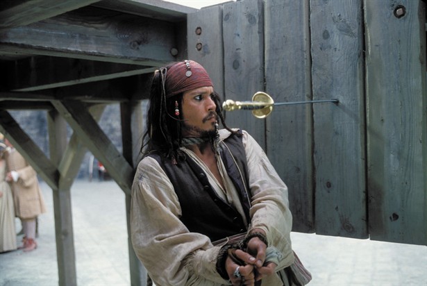 pirates of the caribbean the curse of the black pearl jack sparrow