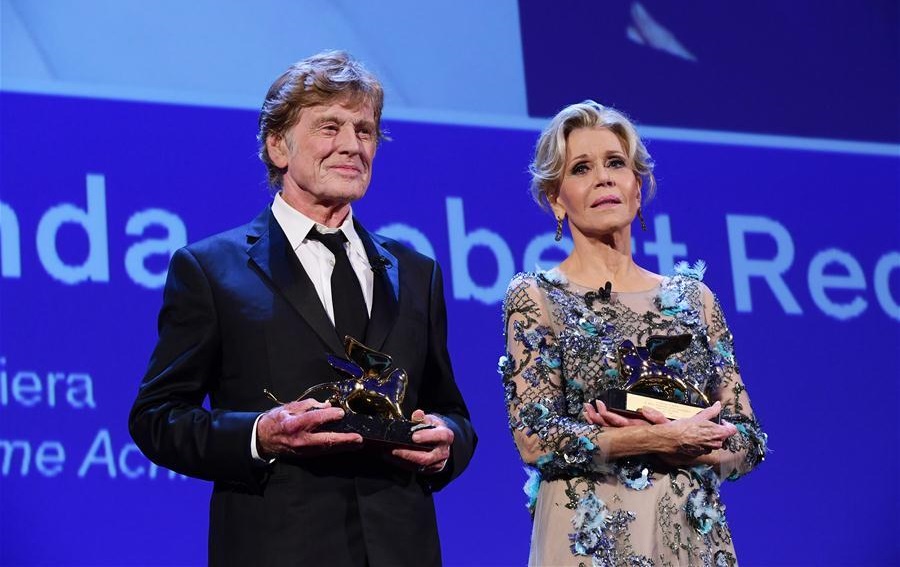 Robert Redford és Jane Fonda a Velencei Filmfesztiválon04
