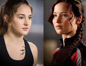 Shailene Woodley maga mögé utasította Jennifer Lawrence-t 