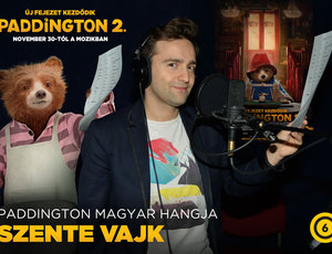 EXKLUZÍV: Szente Vajk így szinkronizálja Paddington-t!