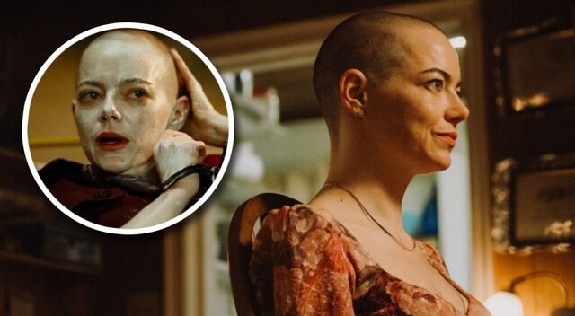 Emma Stone zokogott, mielőtt kopaszra borotválta a fejét